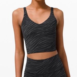 lululemon zebra align tank
